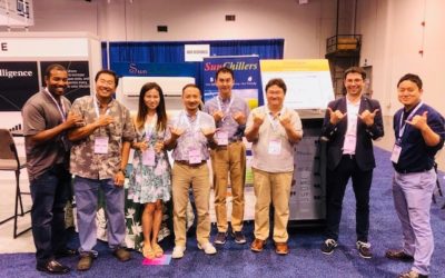 Adon group and TEPCO Ventures exhibited at the Solar Power International